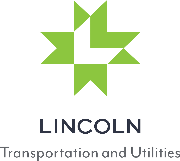 City of Lincoln, NE Transportation and Utilities Logo